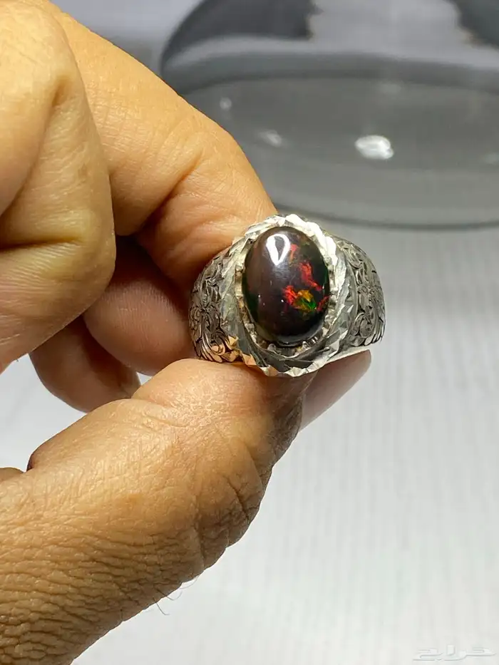 خاتم اوبال اثيوبي صياغة يدويه 1