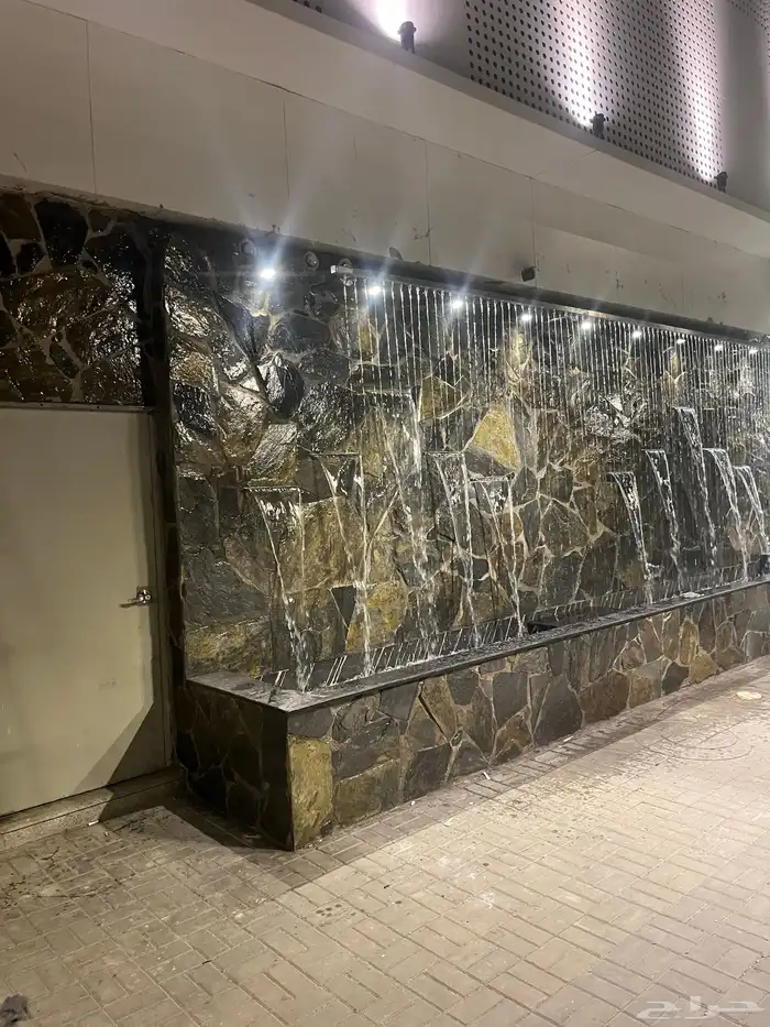 عمل نوافير وشلالات مائية 0