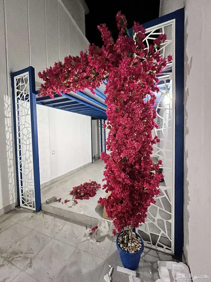 تصميم شجر جهنميه صناعيه جداريه تفصيل وتنسيق احترافي 0