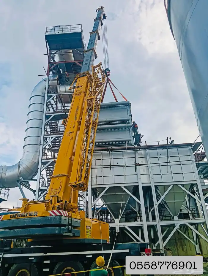 كرين رافعه Crawler crane 650 ton 3