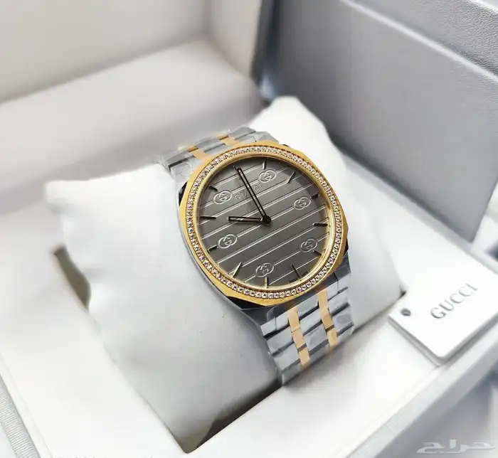 ساعات قوتشي رجاليه قمه بالجمال تستاهل يدك 6