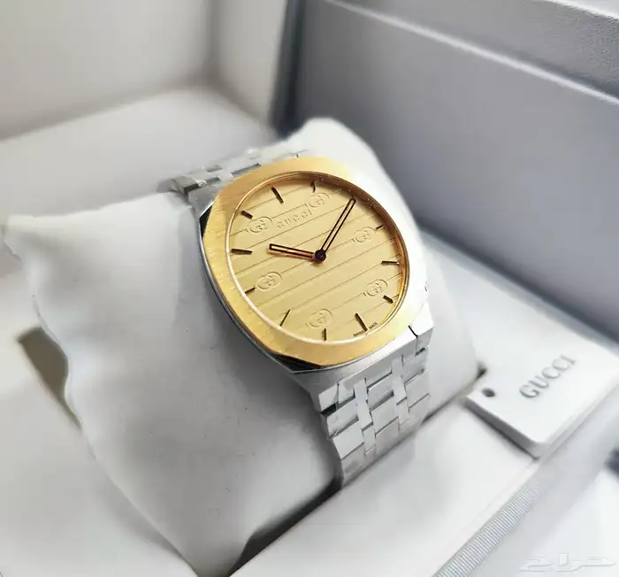 ساعات قوتشي رجاليه قمه بالجمال تستاهل يدك 8