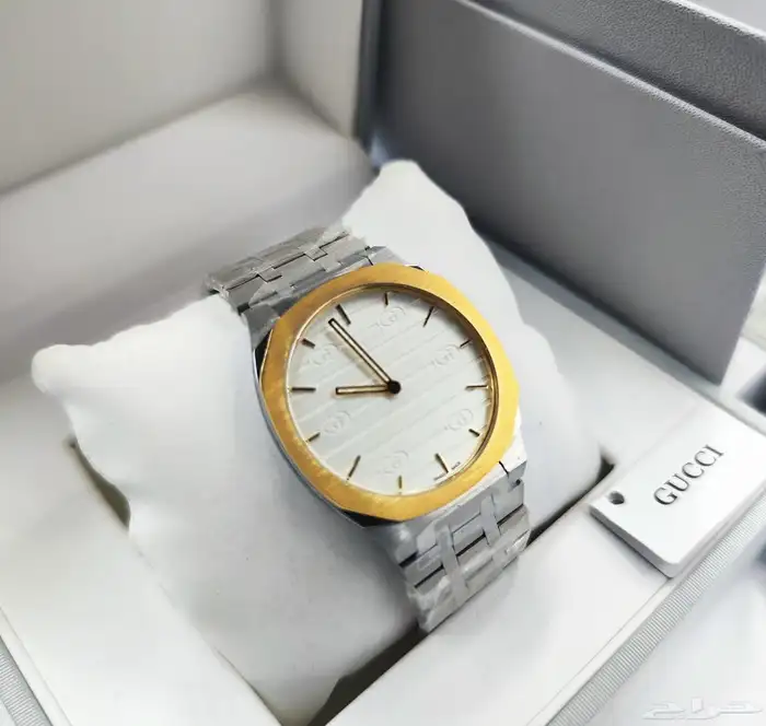 ساعات قوتشي رجاليه قمه بالجمال تستاهل يدك 9