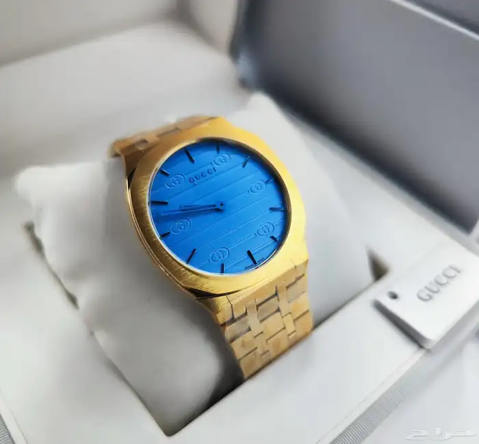 ساعات قوتشي رجاليه قمه بالجمال تستاهل يدك 4