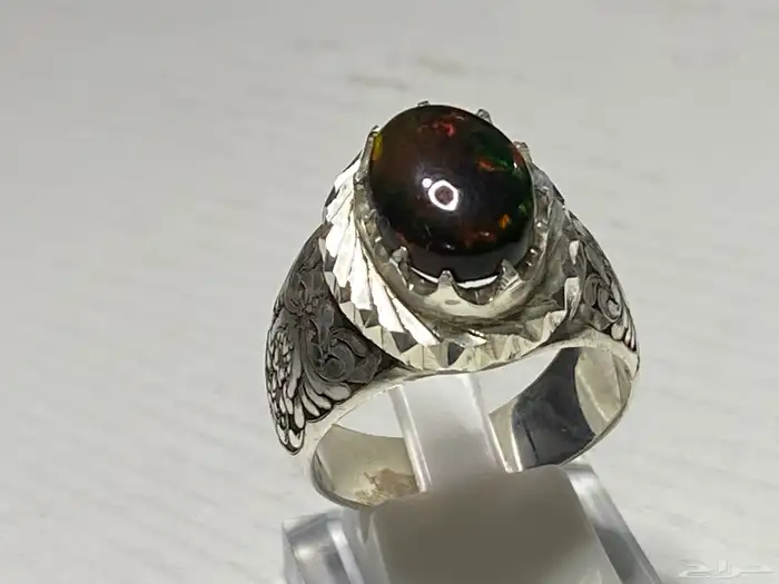 خاتم اوبال اثيوبي صياغة يدويه 2