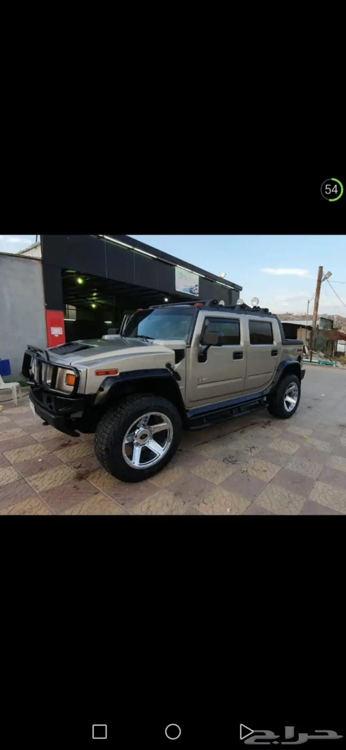 تعديل همر H2 body kit 1