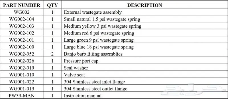 وازقيت برزيشن Wastegate - Precision Turbo 39mm ( تم البيع ) 1