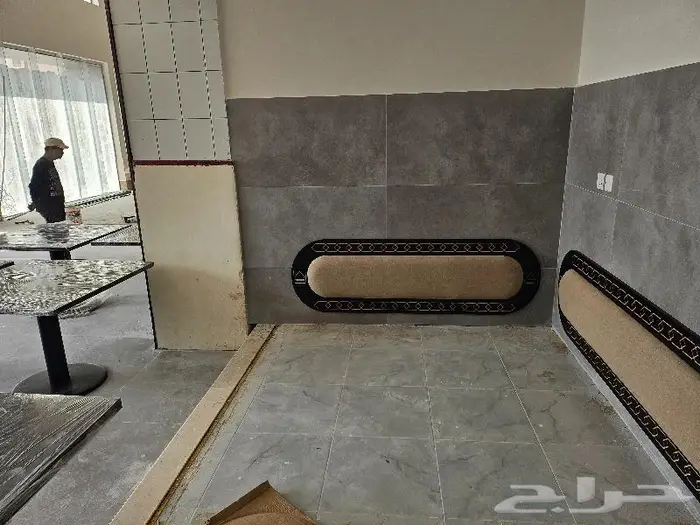 تصنيع طاولات وجلسات مطاعم وأبواب خشبية مع ديكورات وحفر cnc 93