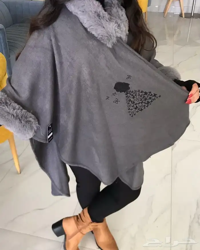 شال للكتف انيق من الصوف 10