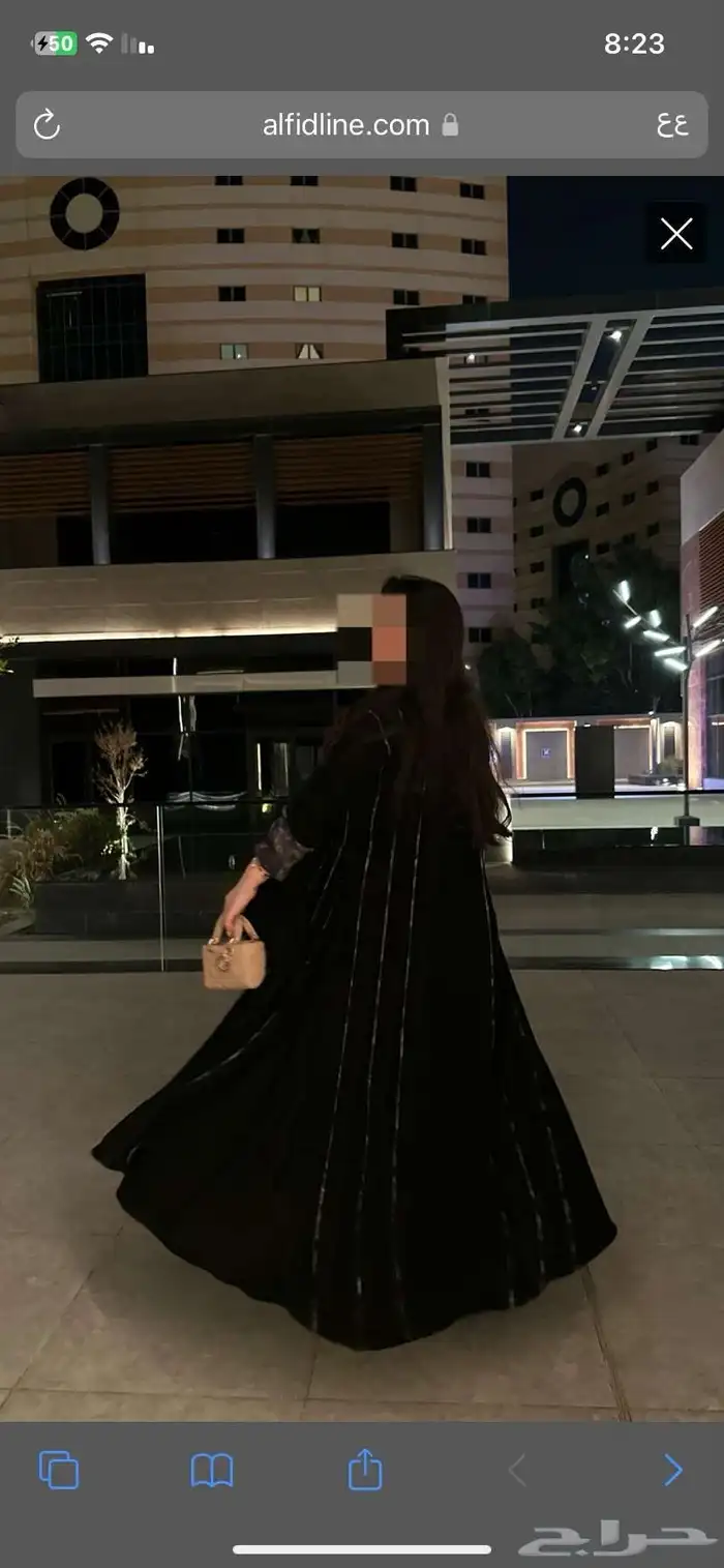 عبايه جديده ما استخدمت 2