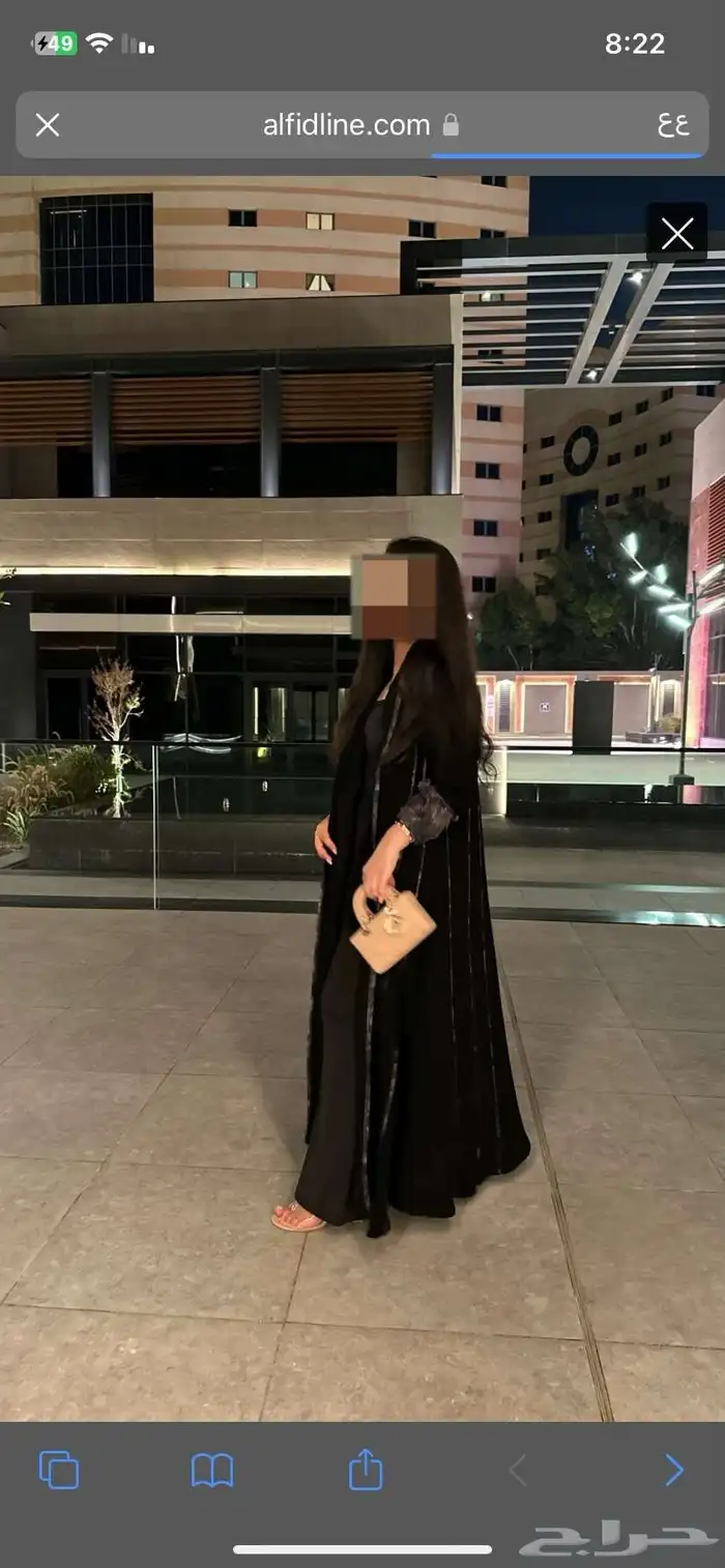 عبايه جديده ما استخدمت 3