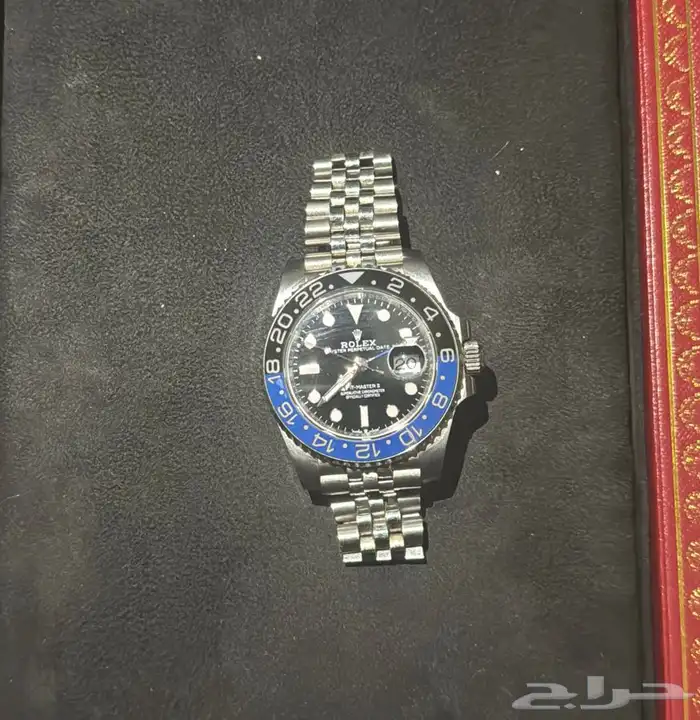 روليكس باتمان طبق الأصل بكل التفاصيل Rolex GMT Batman 1