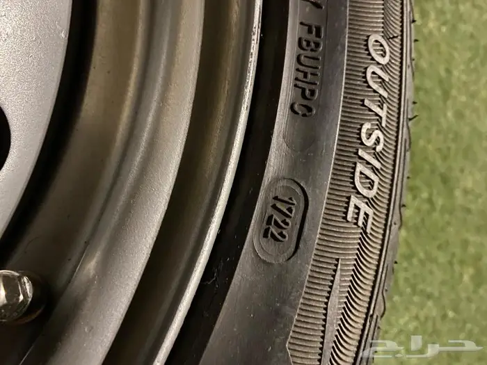 جنوط بكفراتها مقاس 17 8