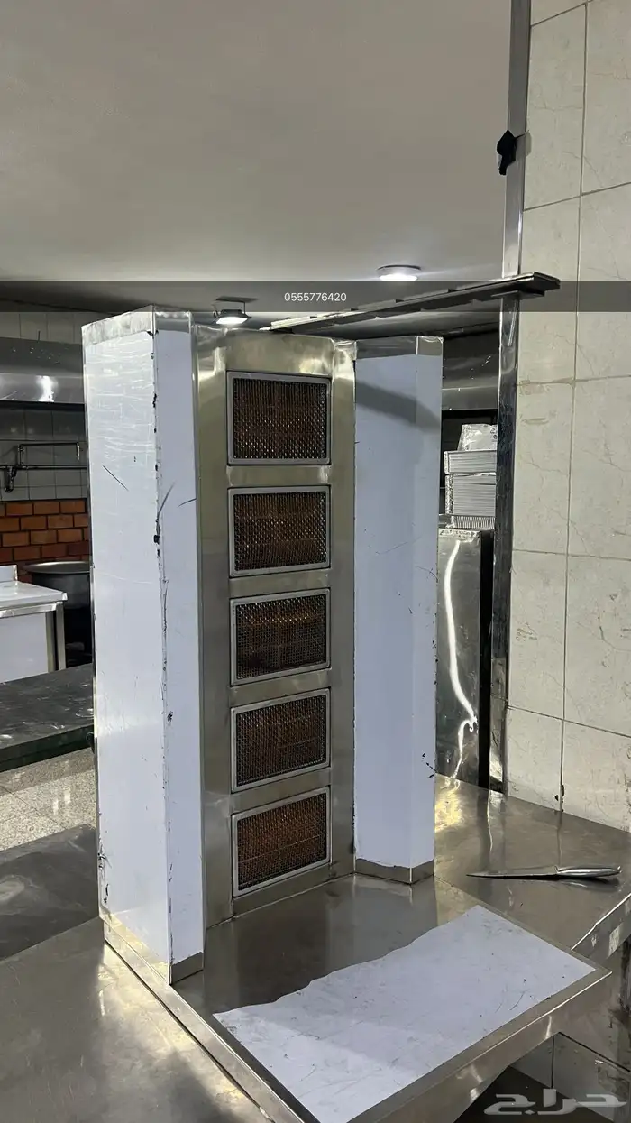 ماكينة شاورما 5 عيون فرنسي 4