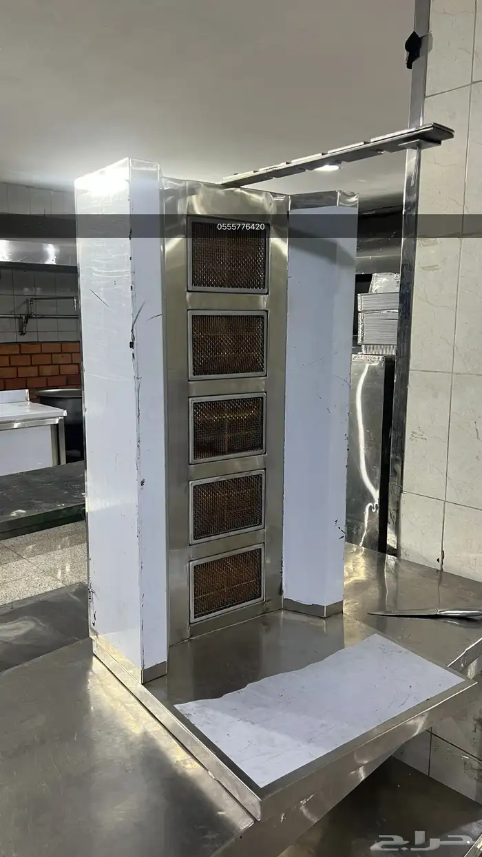 ماكينة شاورما 5 عيون فرنسي 3