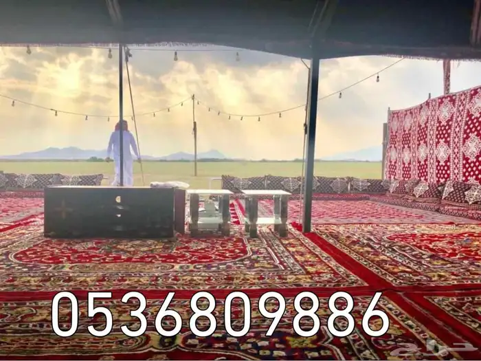 بيوت شعر - بيت شعر اسود تركي ماكينه الماني - خيام شعر 21
