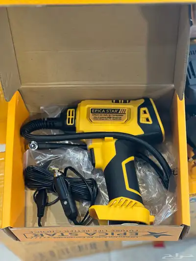 منفاخ تعبئة كفرات السيارة بالبطارية 21v 2
