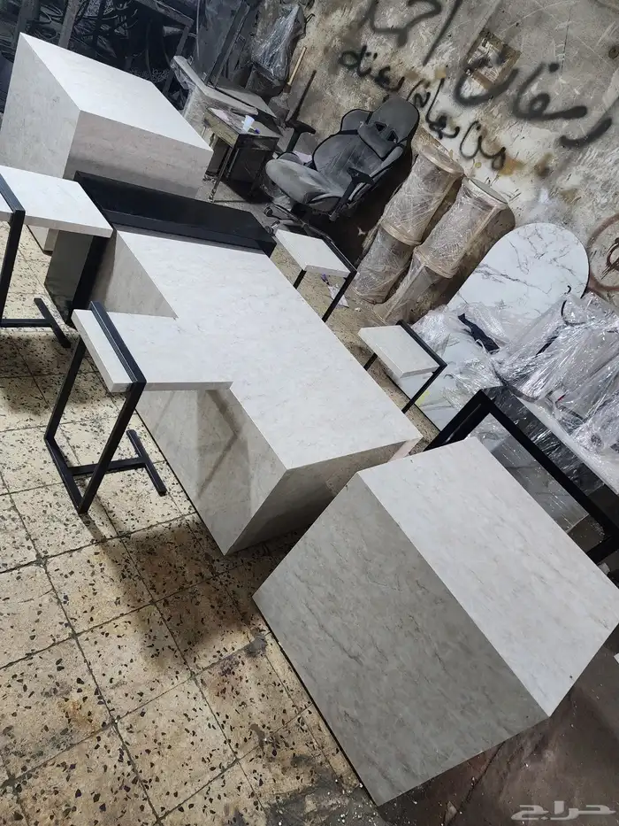 طاولات مجالس وعربيات تقديم وطاولات الخدمه وطقوم مباخر 11