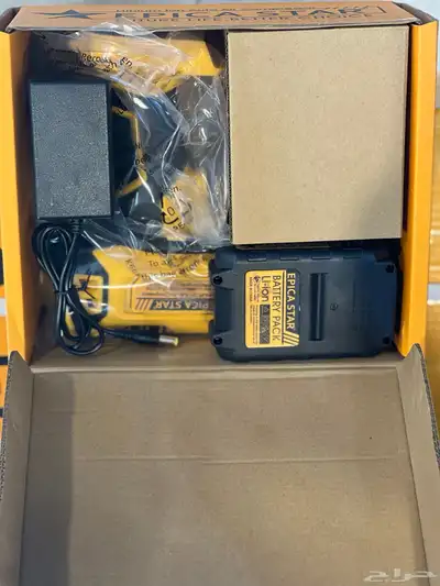 منفاخ تعبئة كفرات السيارة بالبطارية 21v 6