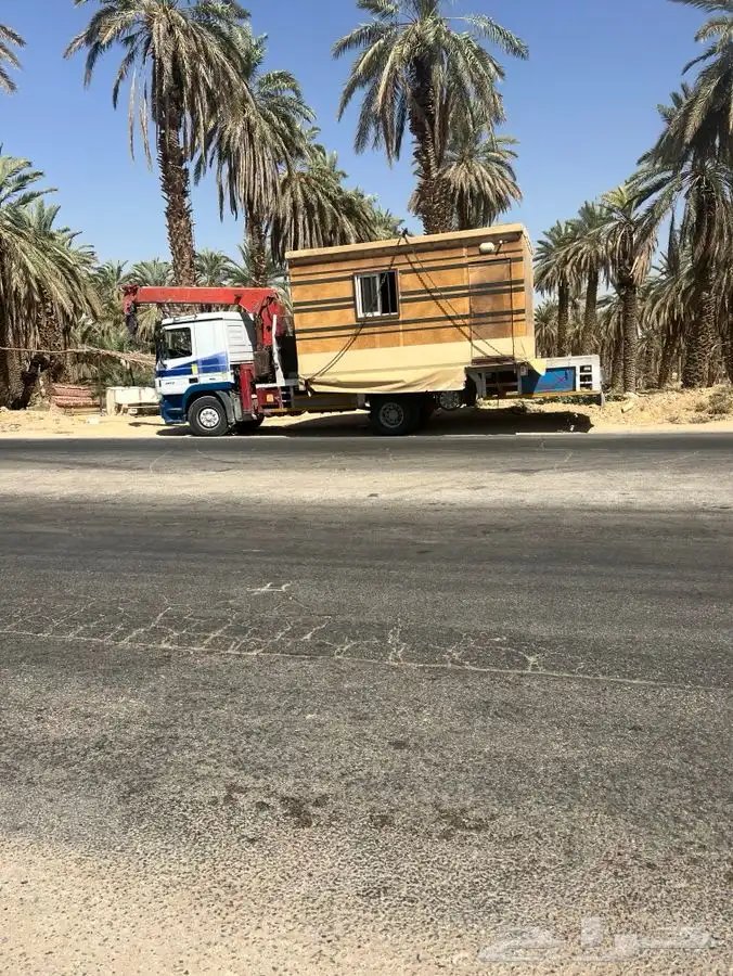 ونش دبل كرين رافعه نقل بيوت بركس بركسات داخل وخارج الرياض 0