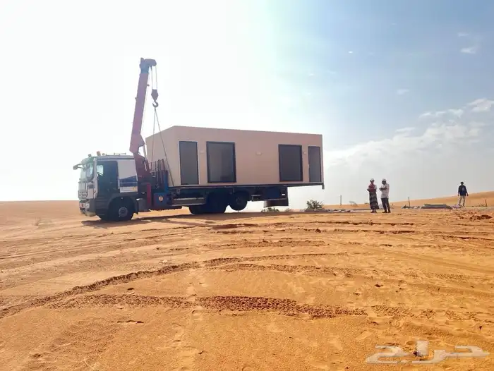 ونش دبل كرين رافعه نقل بيوت بركس بركسات داخل وخارج الرياض 11