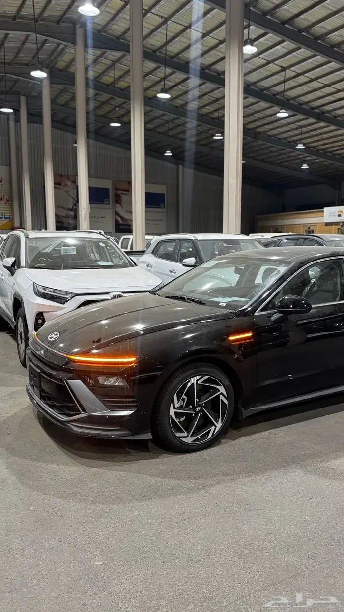 هيونداي سوناتا سمارت 2024 لون اسود 2