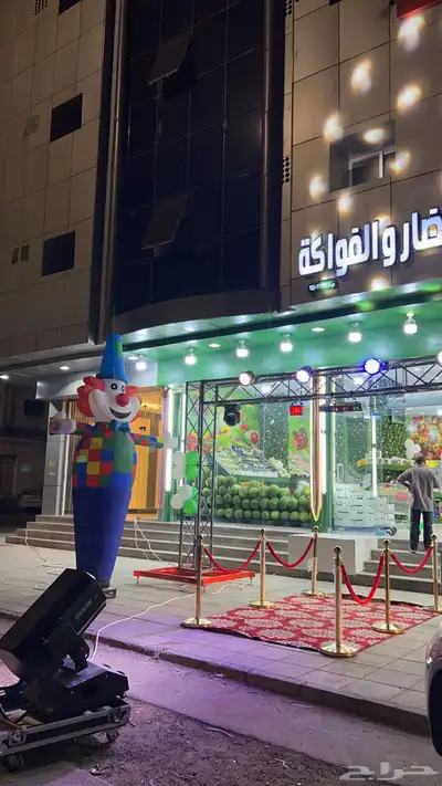 بوابة تراس بلونات راقصة قوس بلونات للأيجار اليومي 2