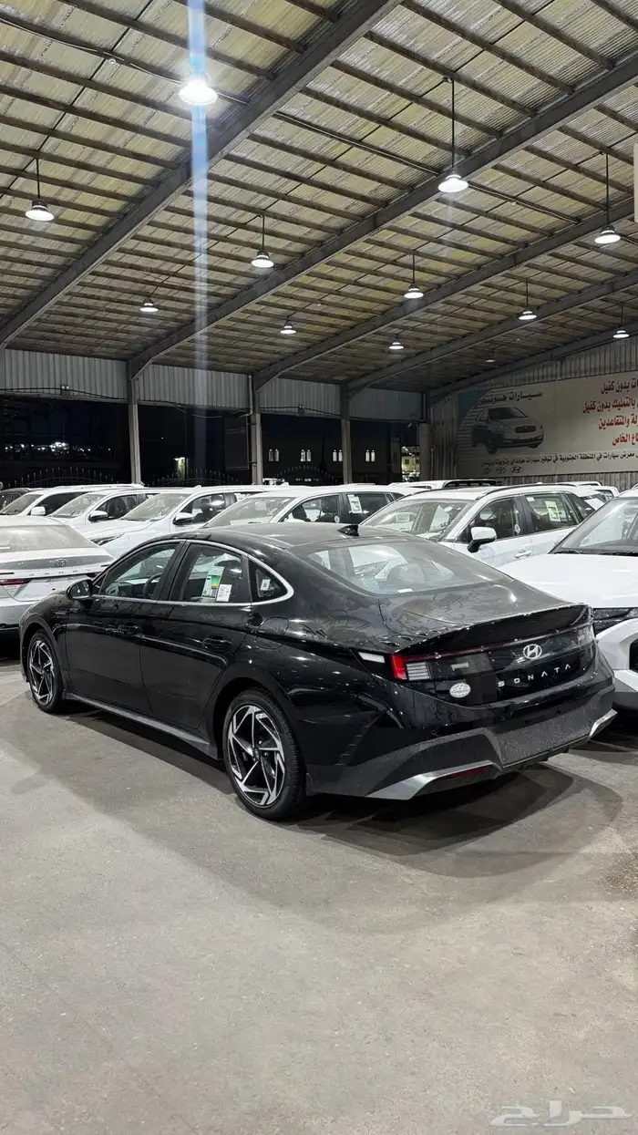 هيونداي سوناتا سمارت 2024 لون اسود 3