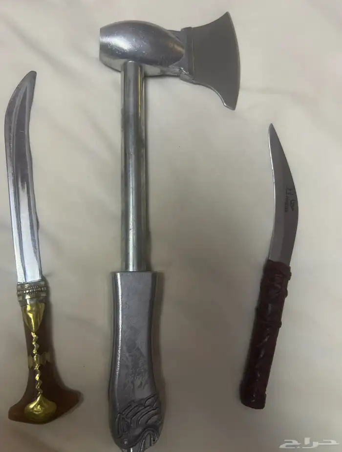 للبيع رديف جنبيه وحده خوجه والثانيه حك ومع ساطور منقوش 2