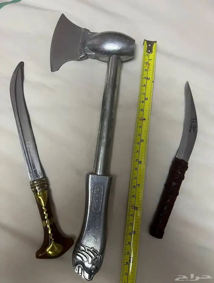 للبيع رديف جنبيه وحده خوجه والثانيه حك ومع ساطور منقوش 1