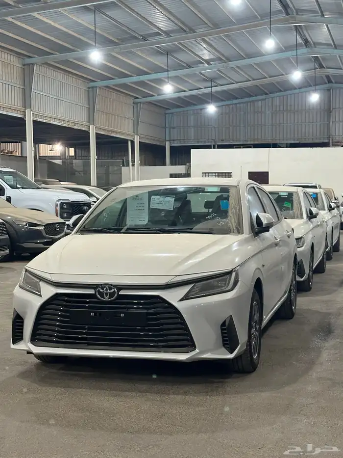 عرض خاص يارس 2026 استاندر بسعر ( 58.500 ) لدي معرض القعدي 3