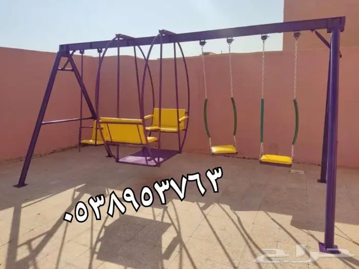 افخم اشكال وانواع المراجيح والألعاب والجلسات المتنوعة 13