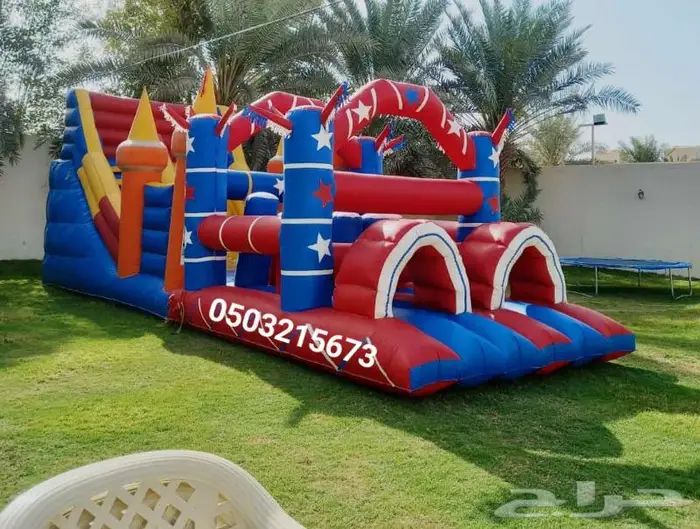 اجار نطيطه نطيطات زحليقه زحليقات ملعب صابوني في الرياض 5