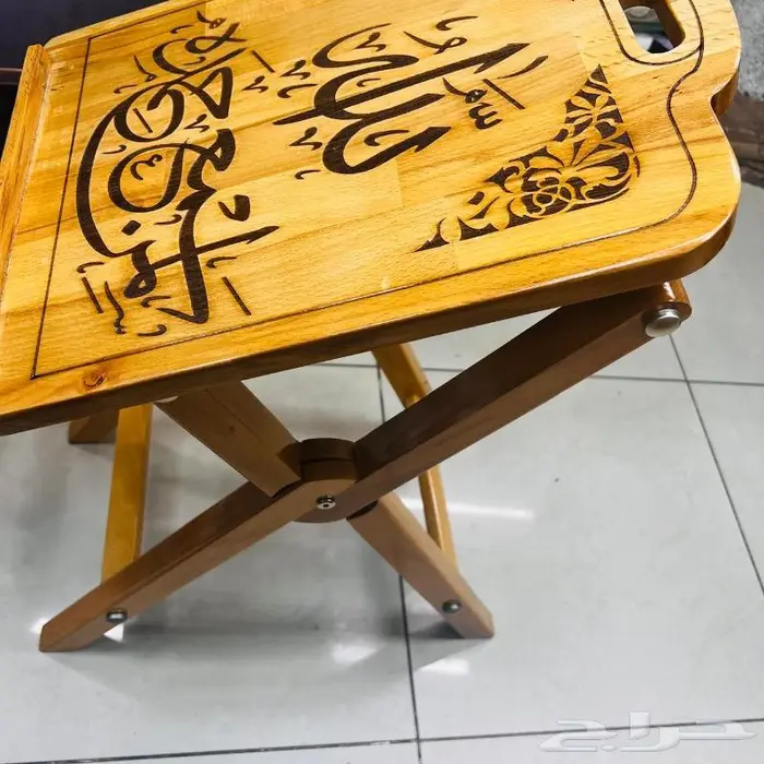 حامل خشبي جودة ممتازه للمصحف الشريف 2