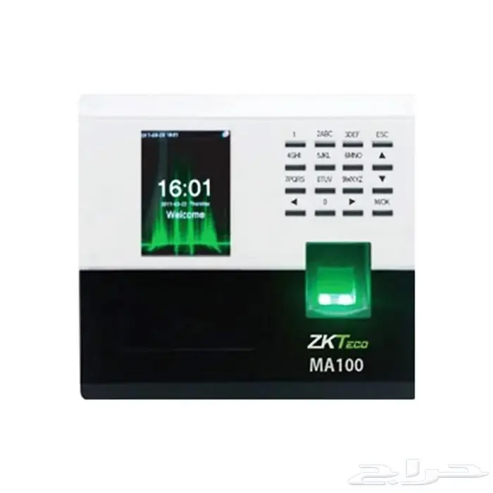 جهاز حضور وانصراف بالبصمة والكارت والوجه ZK MA100 800 SR 0