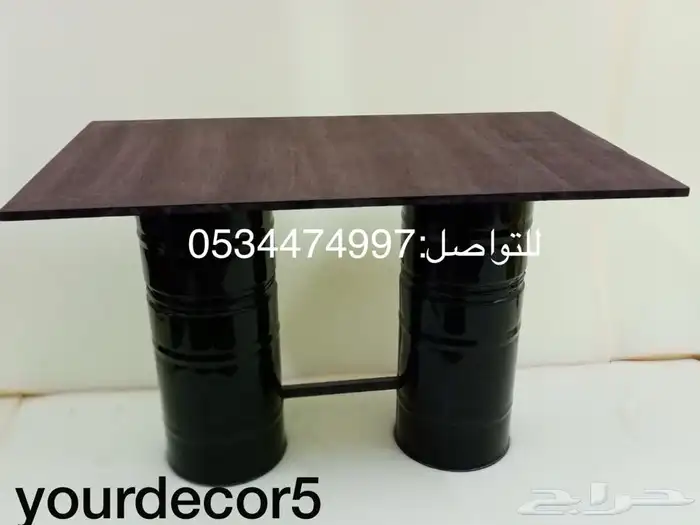 كراسي وطاولات براميل 22