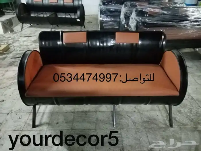 كراسي وطاولات براميل 16