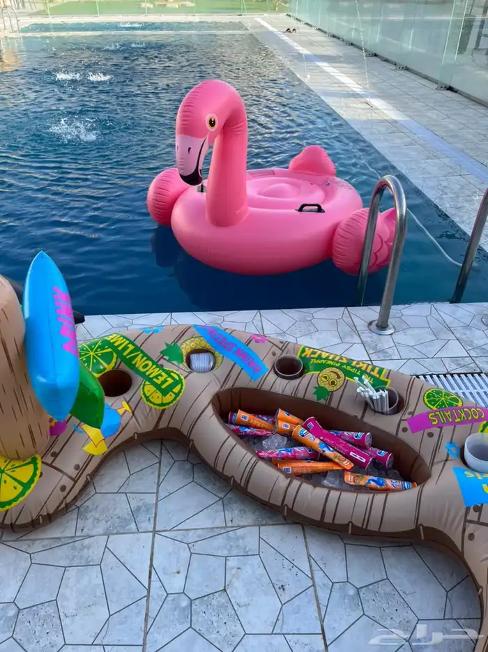 لستك عوامه فلامنجو كبيره جدا 218 211 سم للبيع او للايجار 0