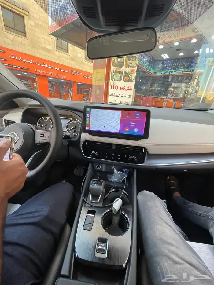 شاشة نيسان اكستريل 2024 3