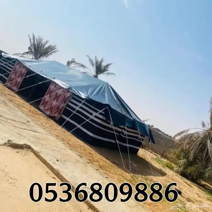 بيوت شعر - بيت شعر اسود تركي خياطة يدوية - خيام شعر 17