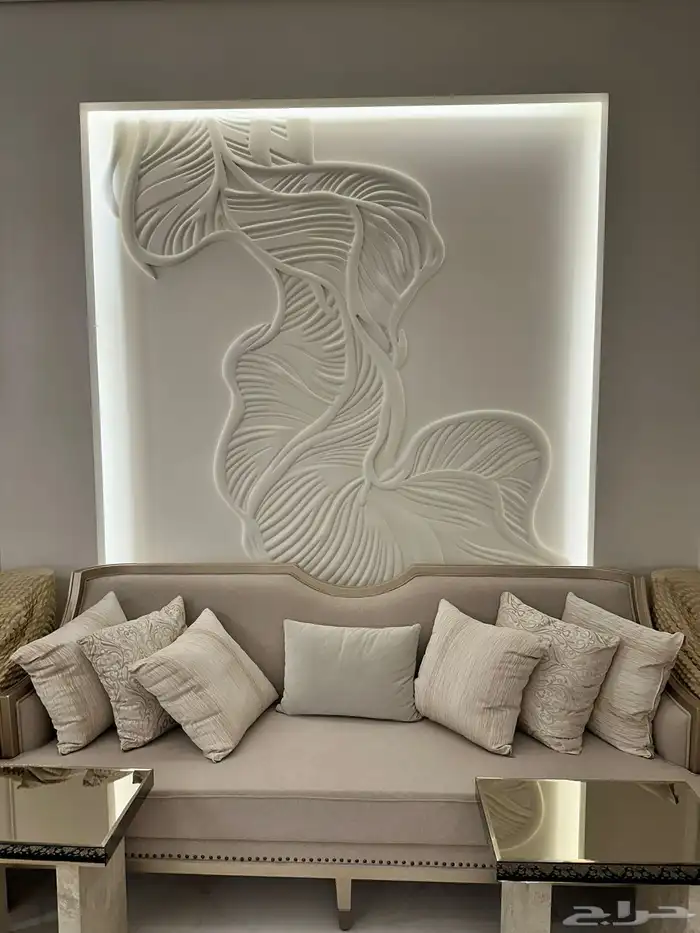 قص خشب و اكريليك حفر سي ان سي جداريات خشبية وشعارات اكريلي 1