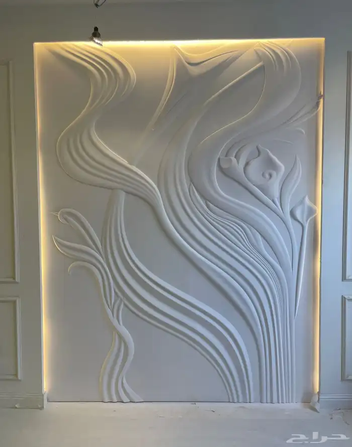 قص خشب و اكريليك حفر سي ان سي جداريات خشبية وشعارات اكريلي 2