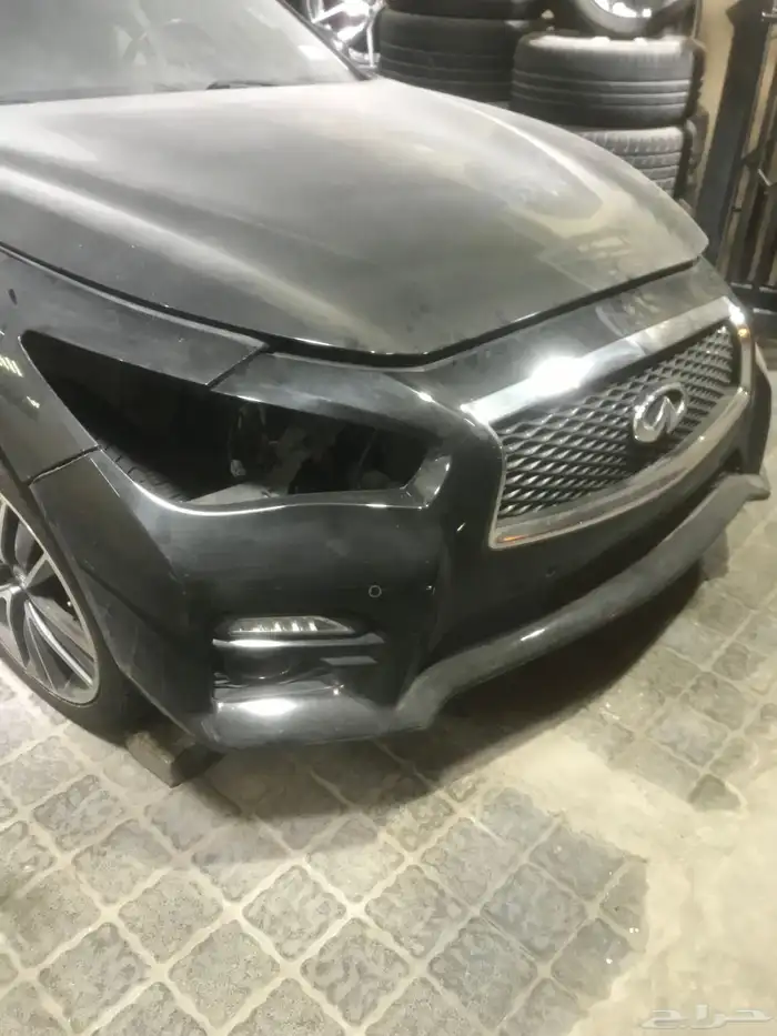 انفنتي Q50s موديل 2017 تشليح قطع غيار فقط 0