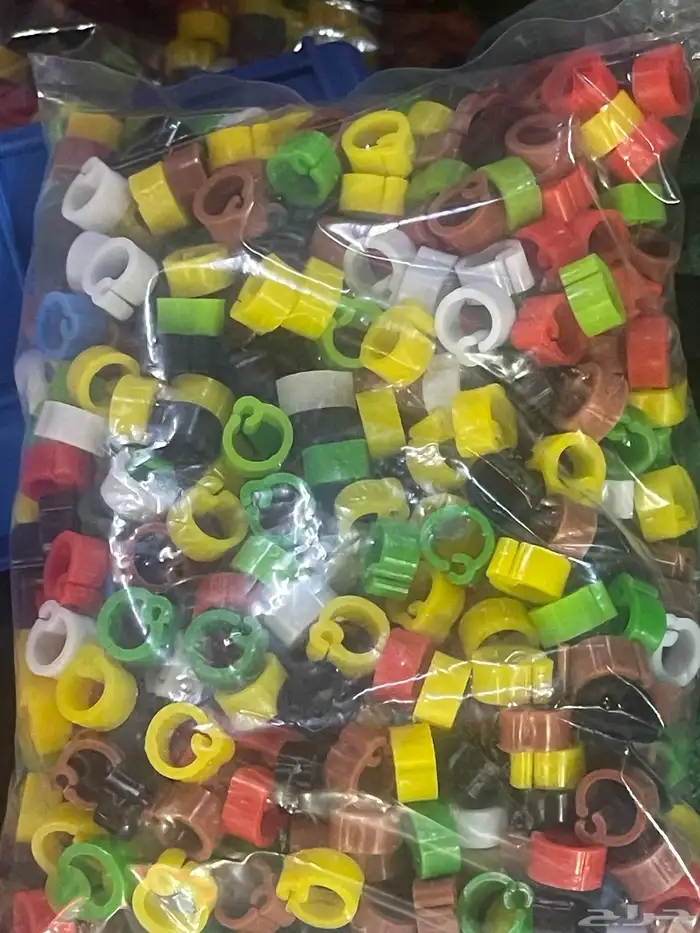 حجول حمام ملونه 8 ملي 1