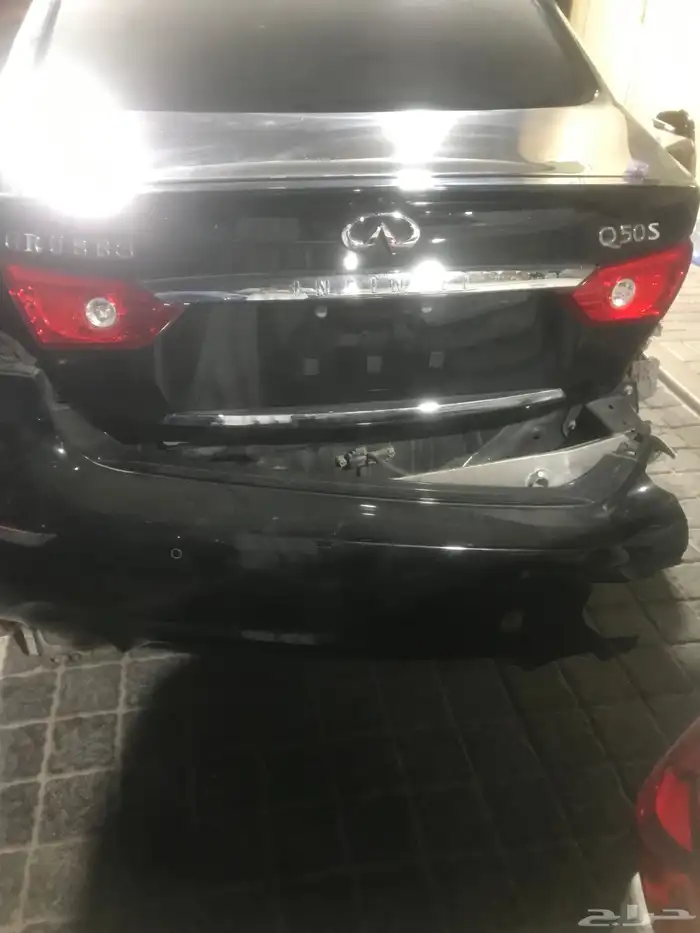 انفنتي Q50s موديل 2017 تشليح قطع غيار فقط 2