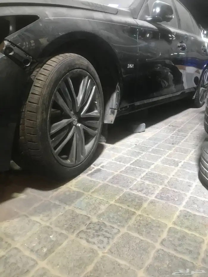 انفنتي Q50s موديل 2017 تشليح قطع غيار فقط 4