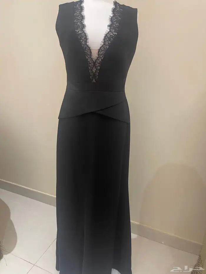 فستان سهره اسود مقاس 8 1
