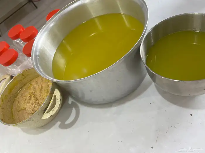 سمن مرضوف (منجور ) طعم ونكهه سمن غنم   سمن بقر 1