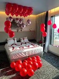 تنسيق غرف عرسان او ذكرى زواج ولدينا هدايا ذكرى زواج 0