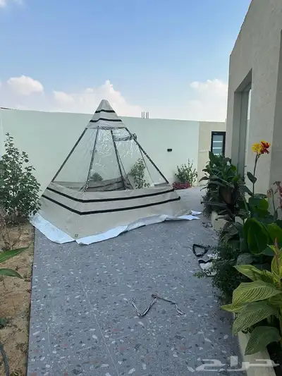 خيمة هرمية خيمة الشتاء 1